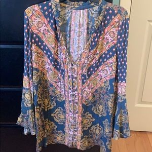 - Free People magical mystery tunic